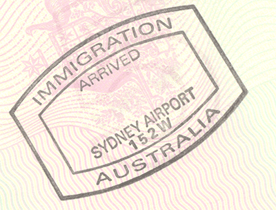 オーストラリアのビザ